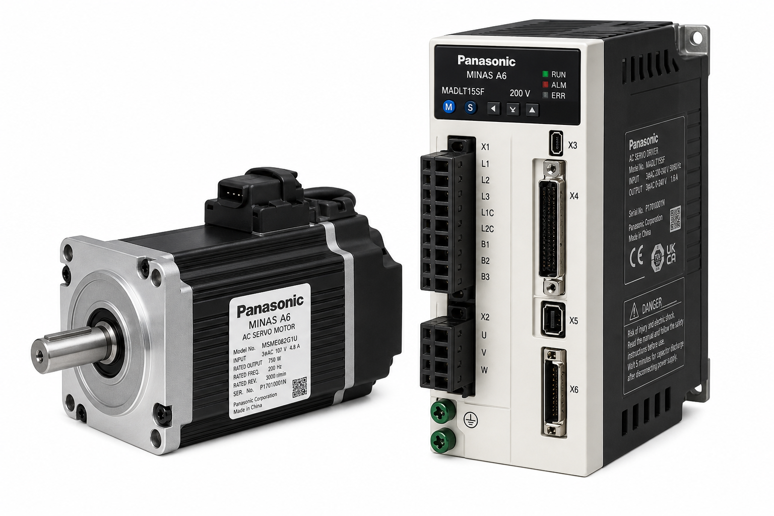 松下 MINAS A6 伺服系统